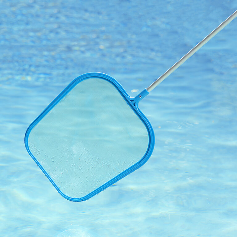 mainstays swimming pool leaf skimmer with pole