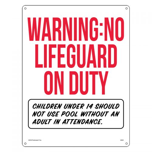 Warning: No Lifeguard on Duty