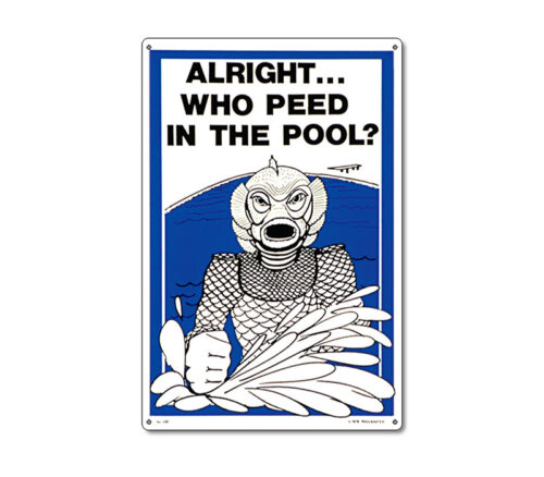 41330 | 12'' x 18'' Alight... Who Peed in the Pool?