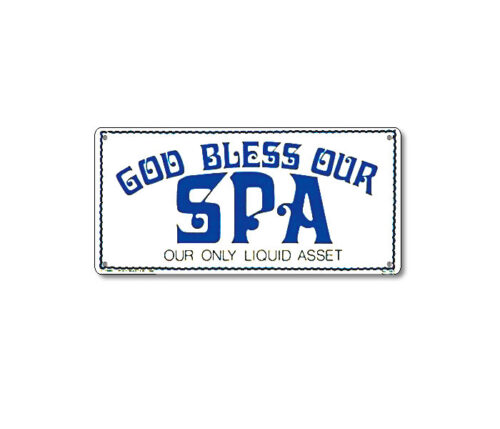 41343 | 12'' x 6'' God Bless Our Spa