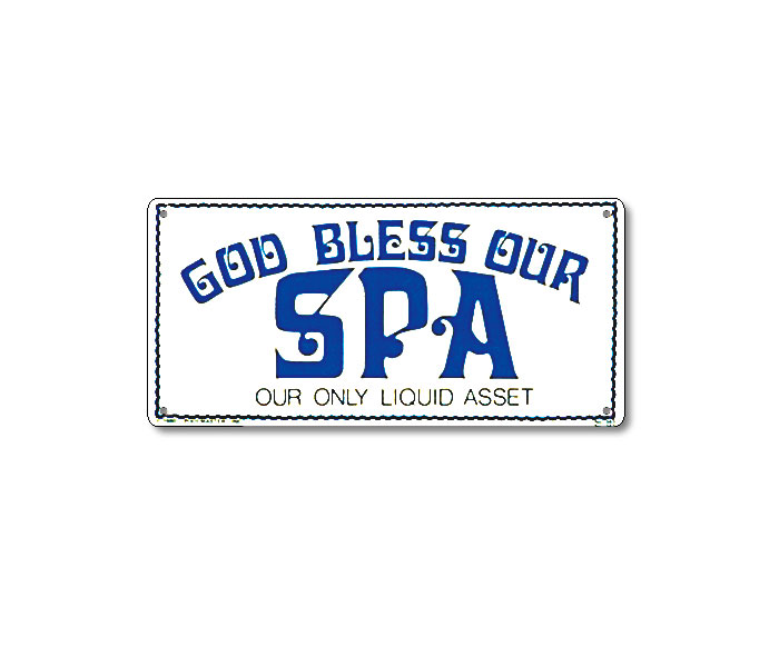 41343 | 12'' x 6'' God Bless Our Spa