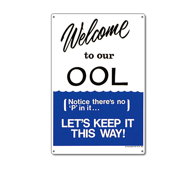 41352 | 12" x 18" Welcome to our OOL