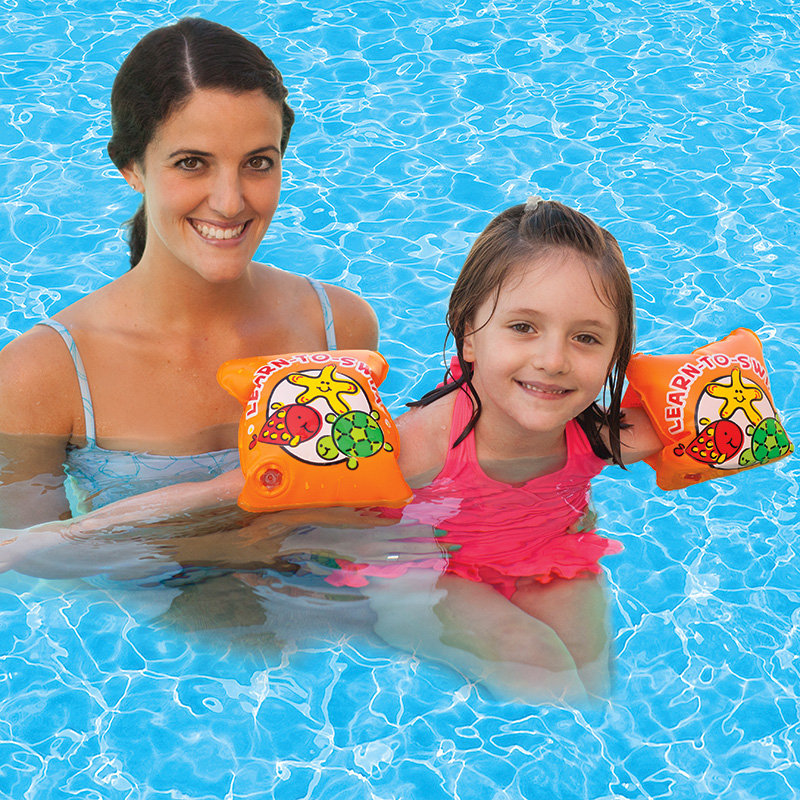 Learn-to-Swim® Arm Floats – Poolmaster