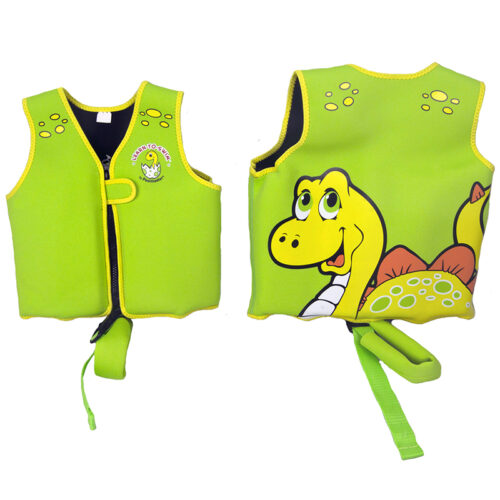 50566 / 50567 | Dino Swim Vest - Front & Back view