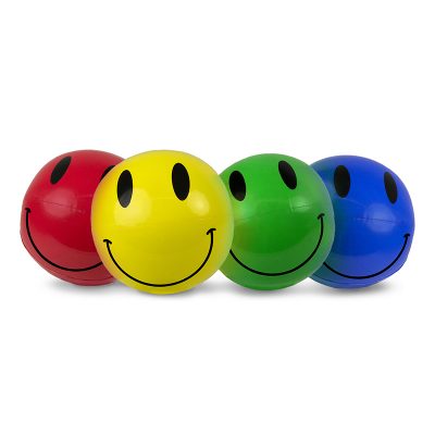 16” Smile Play Ball – 4 Pack – Poolmaster