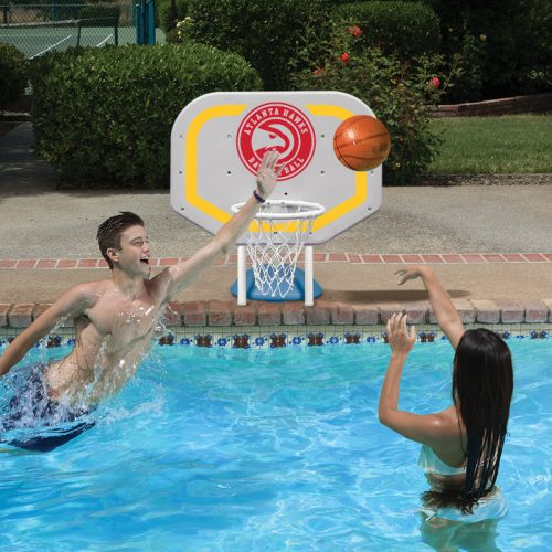 NBA Atlanta Hawks Pro Rebounder Style Basketball Game - Image 3