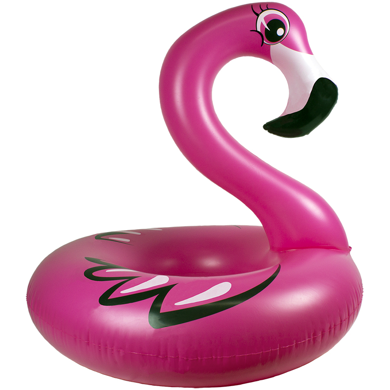 pink flamingo tube