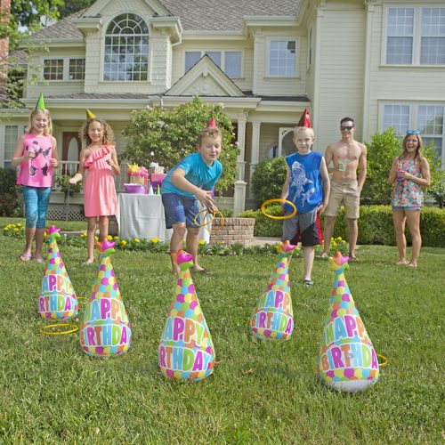 Party Hats Ring Toss Game - Image 3