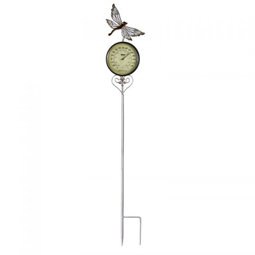 Dragonfly Thermometer Garden Stake - Image 7