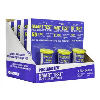 test strips water poolmaster display way salt