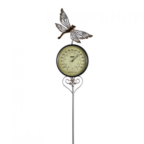 Dragonfly Thermometer Garden Stake - Image 4