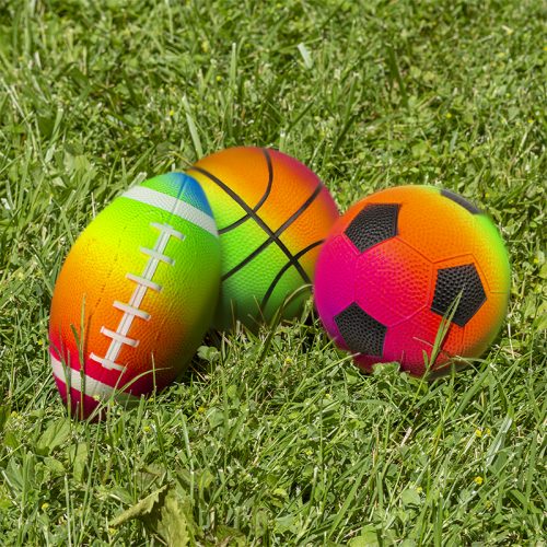 3Pk Rainbow Game Balls