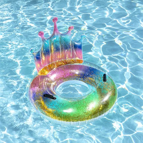 43" Rainbow Glitter Tiara Tube - Image 2