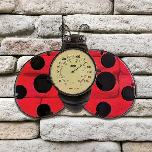 Ladybug Thermometer Wall Décor