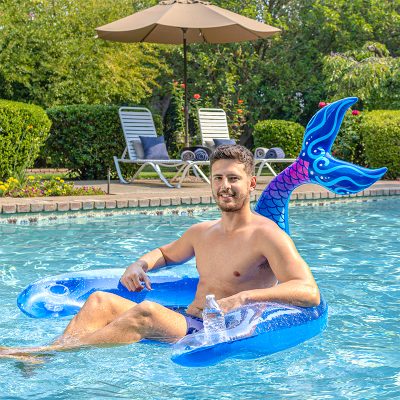 mermaid lounge pool chair