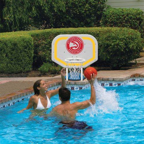 NBA Atlanta Hawks Pro Rebounder Style Basketball Game - Image 2