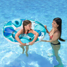 87126 | Teal Blue Circles Tube Lifestyle 3