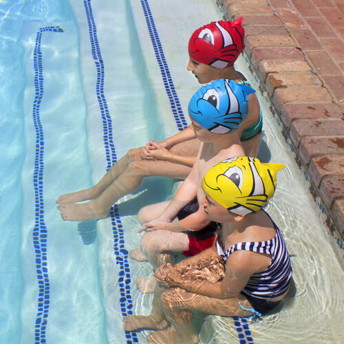 Fish Silicone Swim Cap