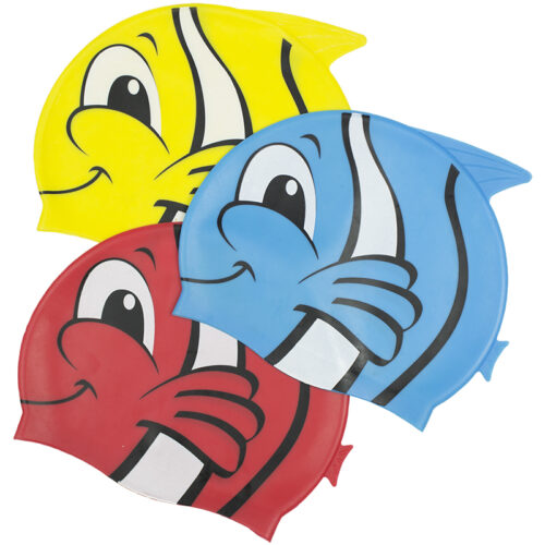 Fish Silicone Swim Cap - Image 4