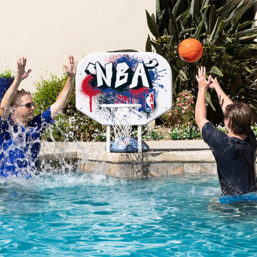 NBA Graffiti Pro Rebounder Poolside Basketball Game - Image 5