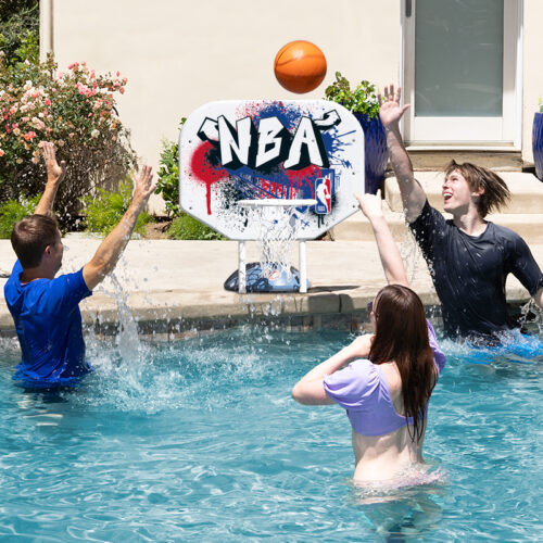 NBA Graffiti Pro Rebounder Poolside Basketball Game - Image 4